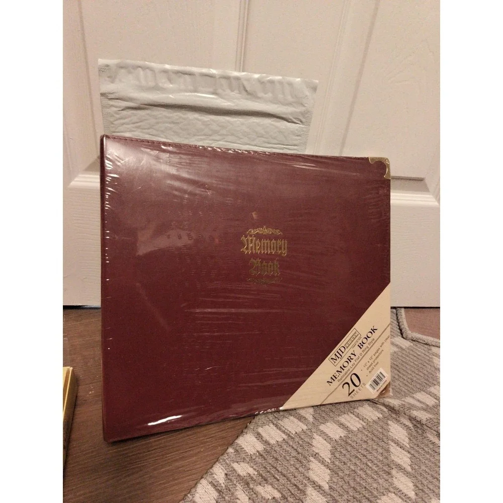 MJ Designs Home Memory Book Photo Album Refills D Ring Style 12x12 Sealed 20 Pg